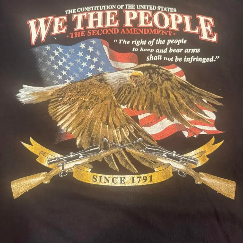Keya We The People Second Amendment Eagle T-Shirt Men’s Medium